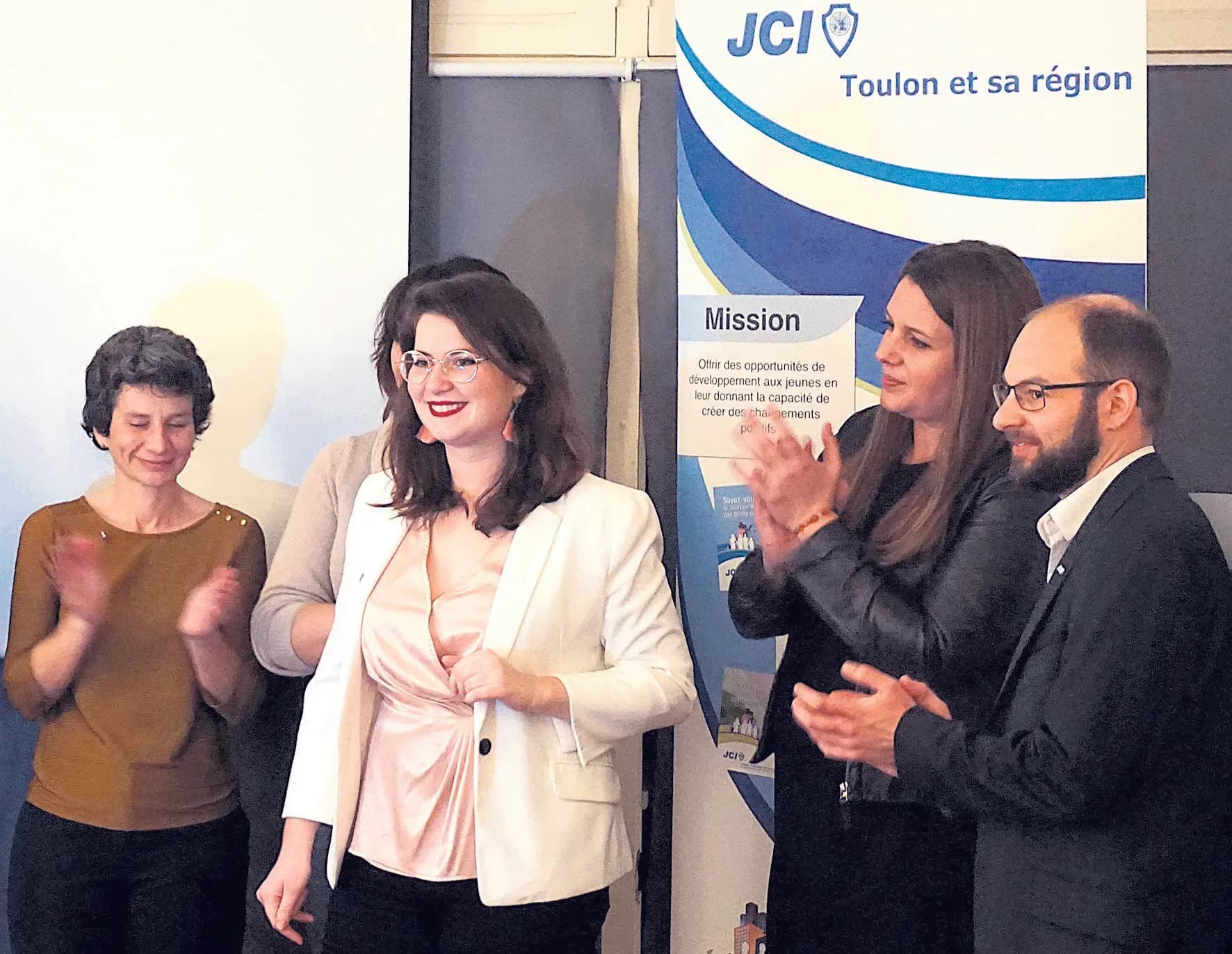 Marie Fédérici, nouvelle présidente de la Jeune Chambre Économique