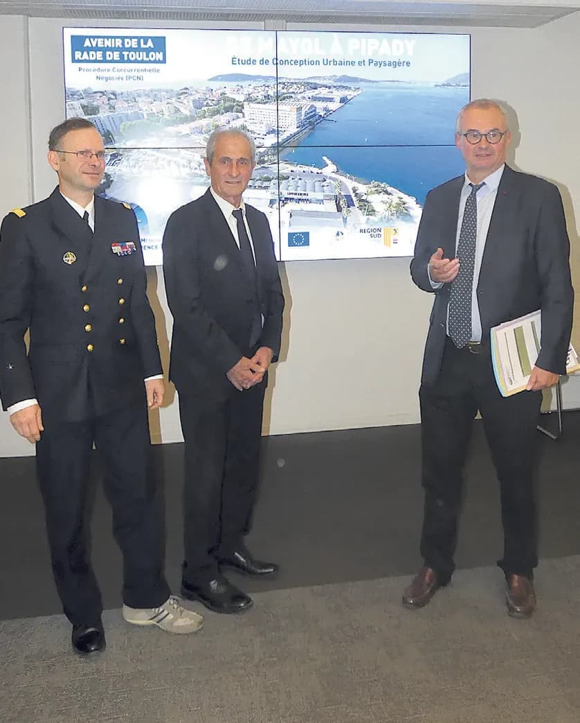 Hubert Falco : « Un projet pour ouvrir la ville sur la rade »