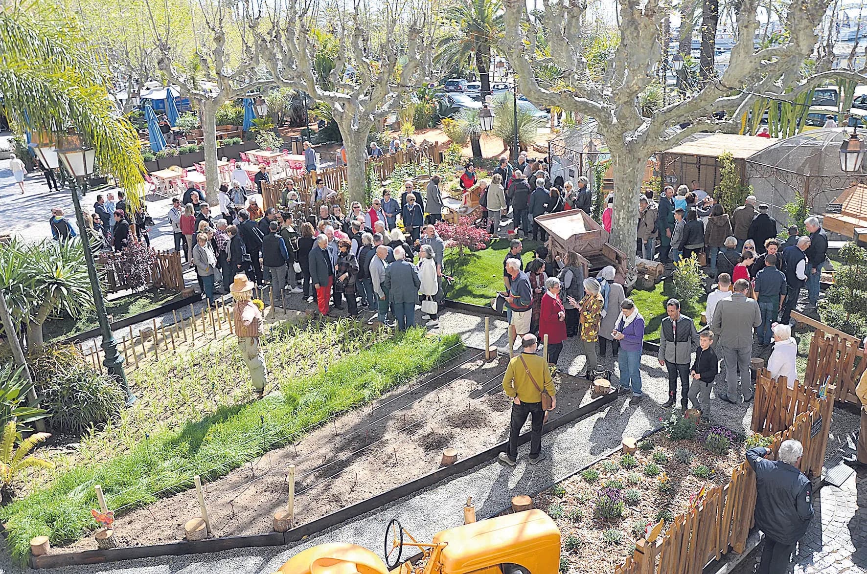 Un jardin éphémère et... extraordinaire !