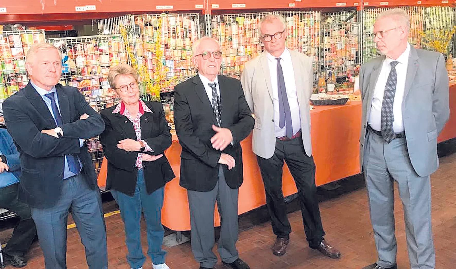 Un camion tout neuf pour la banque alimentaire
