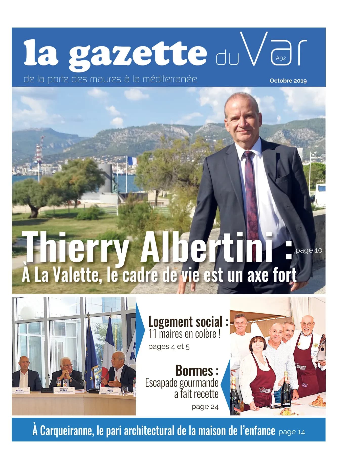 Couverture N°92 — La Gazette du Var