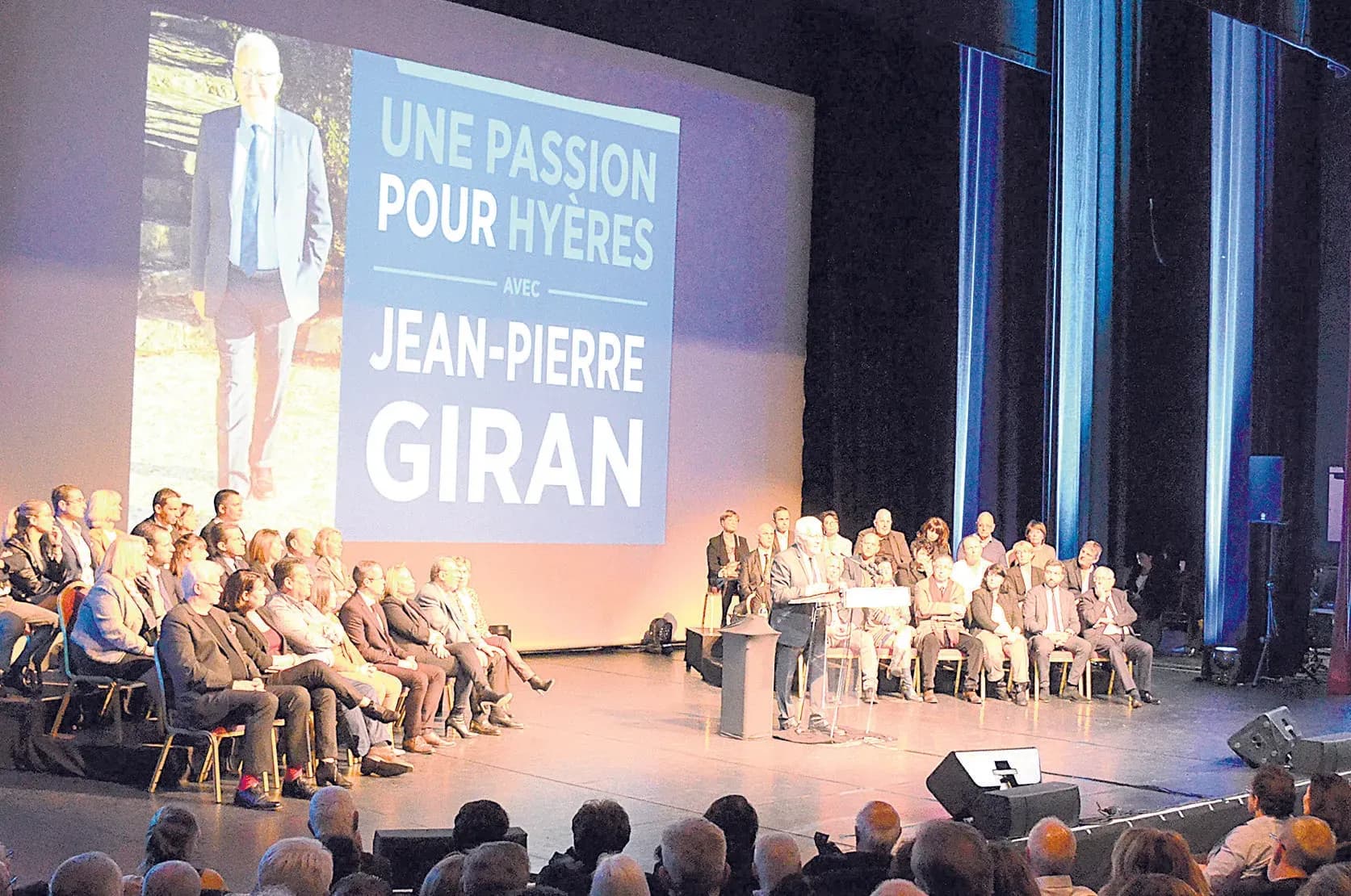 Jean-Pierre Giran présente une liste renouvelée