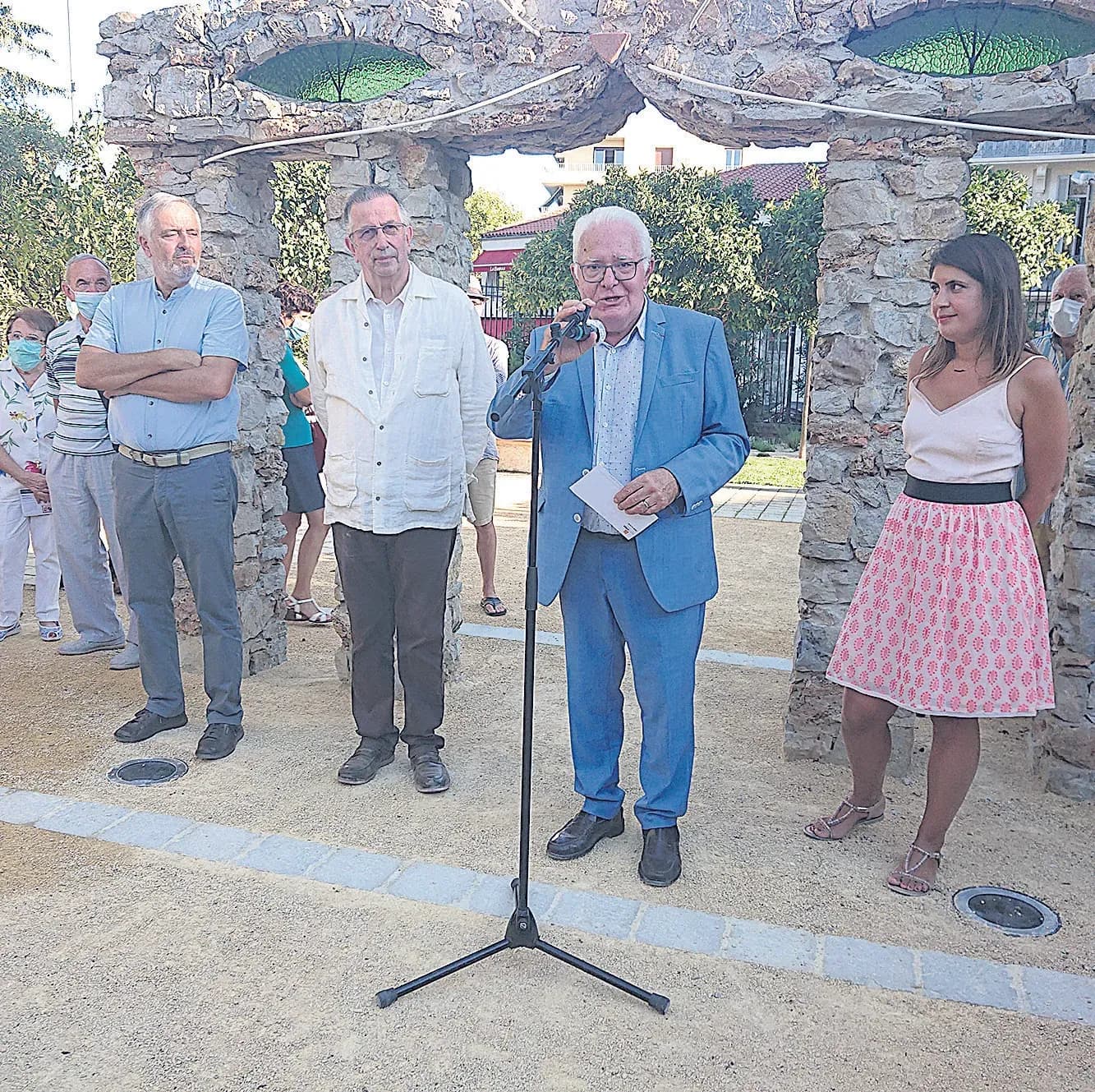 Un jardin inauguré, une victoire pour la culture !