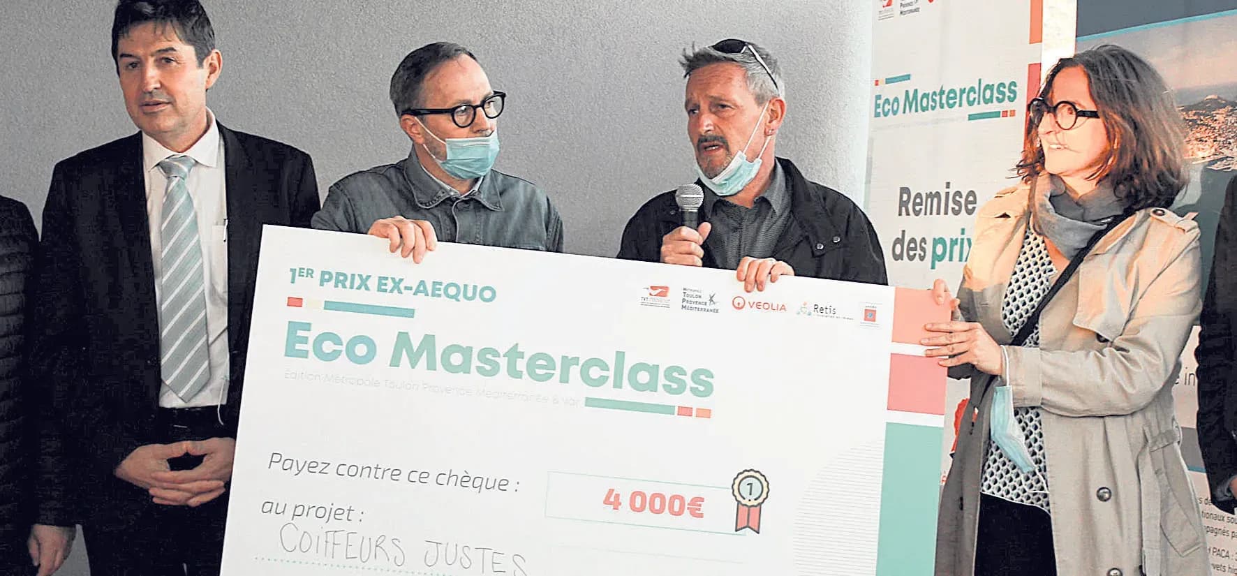 Eco Masterclass, les 4 lauréats de la 1ère édition