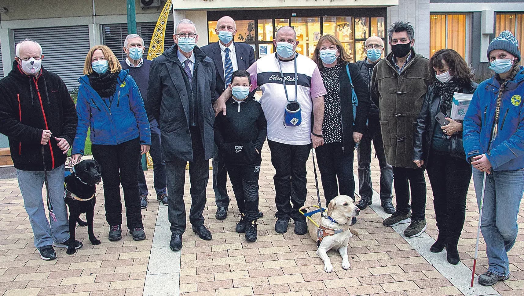 Un nouveau départ pour Fabrice avec Osaka, chien guide d’aveugle