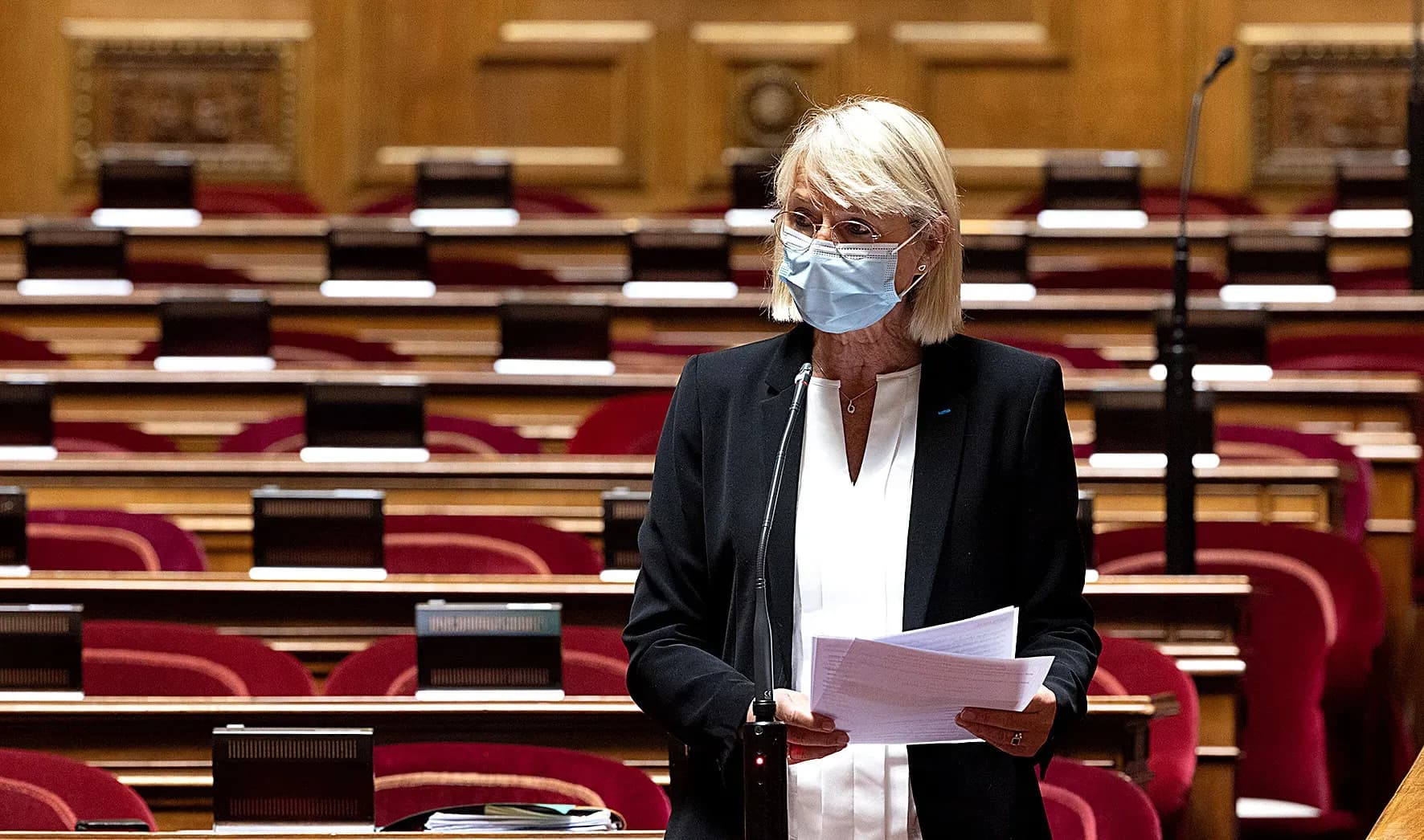 Françoise Dumont s'inquiète d'une sécheresse précoce