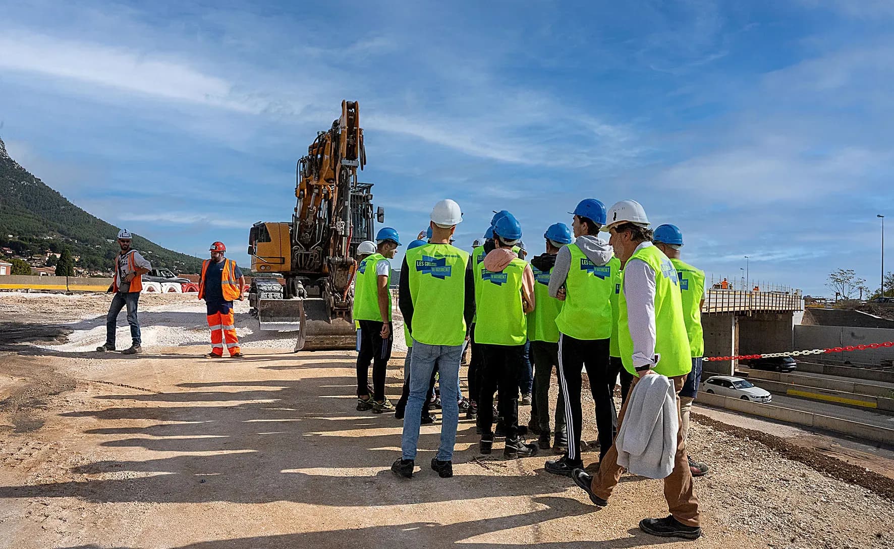 Plus de 400 visiteurs découvrent les chantiers du BTP