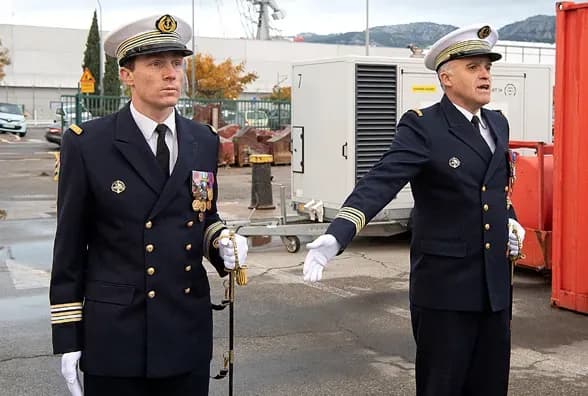 Aurélien de Gove, commandant du PHM Commandant Birot