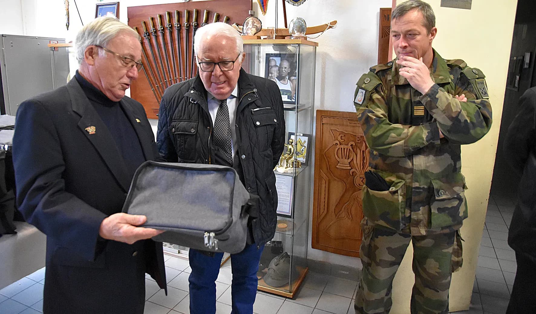 Les anciens artilleurs n'oublient pas les militaires en mission