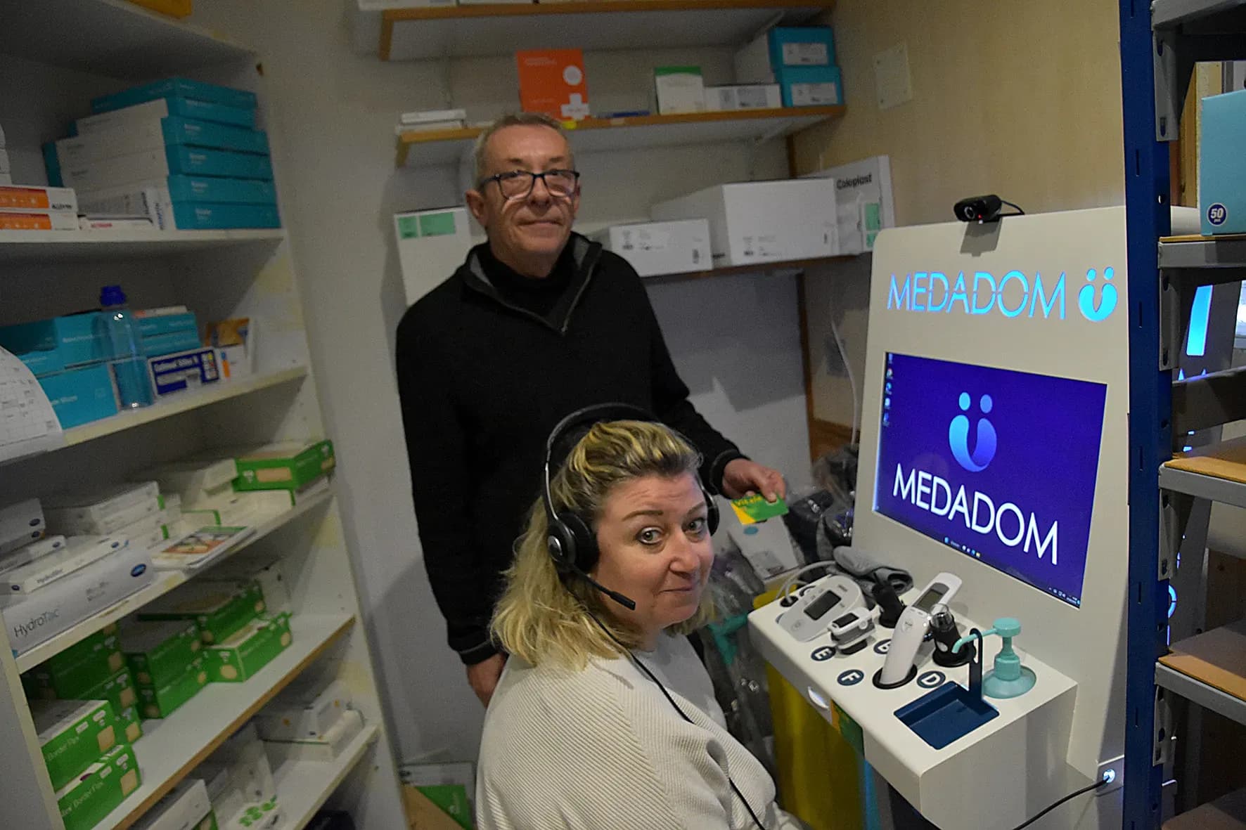 La pharmacie Clemenceau équipée d'une cabine de téléconsultations