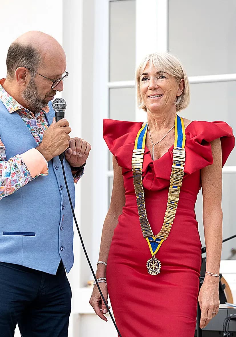 Katia Nicolas, nouvelle présidente du Rotary Club