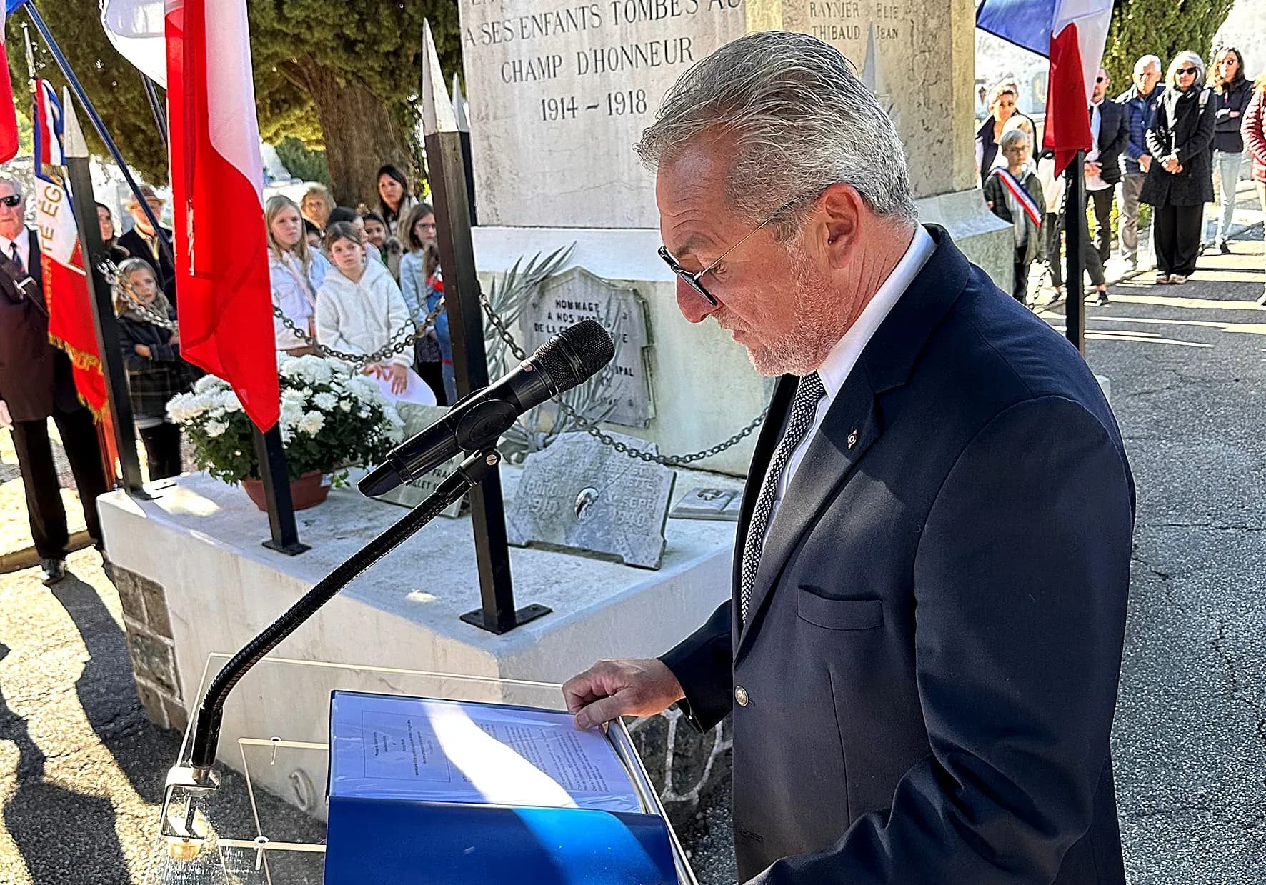 Philippe Leonelli : « Nous honorons la mémoire de ceux qui ont donné leur vie pour la liberté »