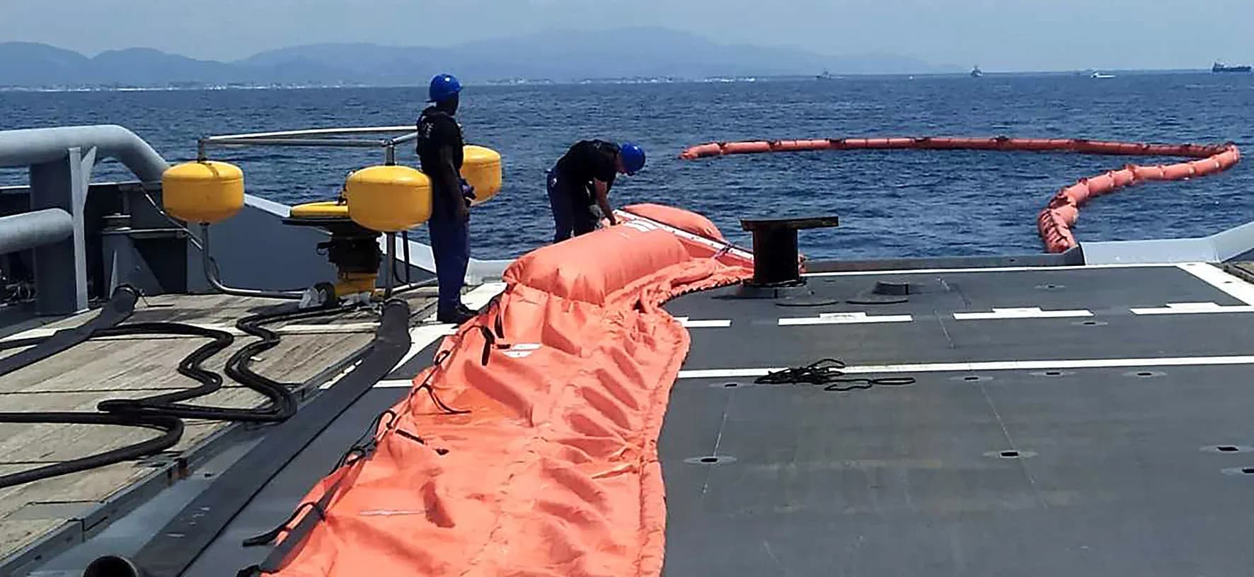 La France, l'Italie et Monaco s’entraînent à la lutte contre les pollutions marines