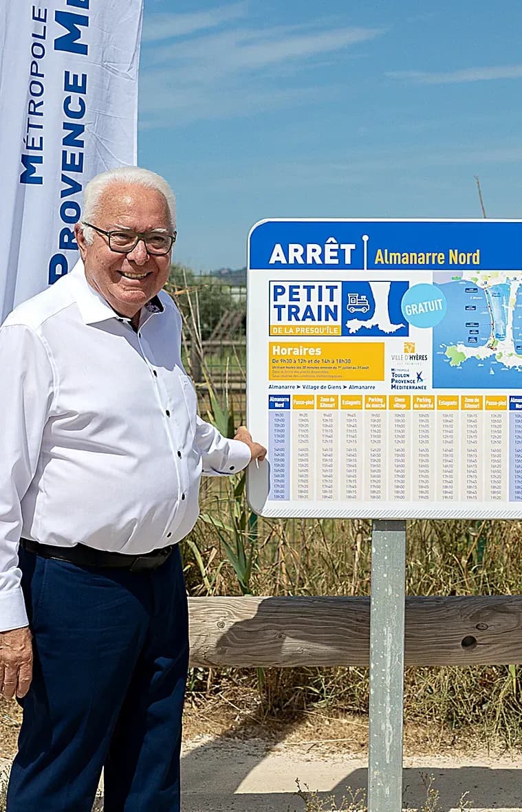 Le petit train de la presqu’île de Giens a repris du service