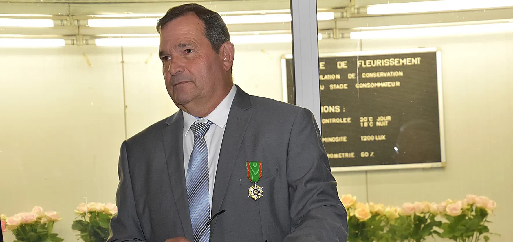 Max Bauer fait Chevalier du Mérite Agricole