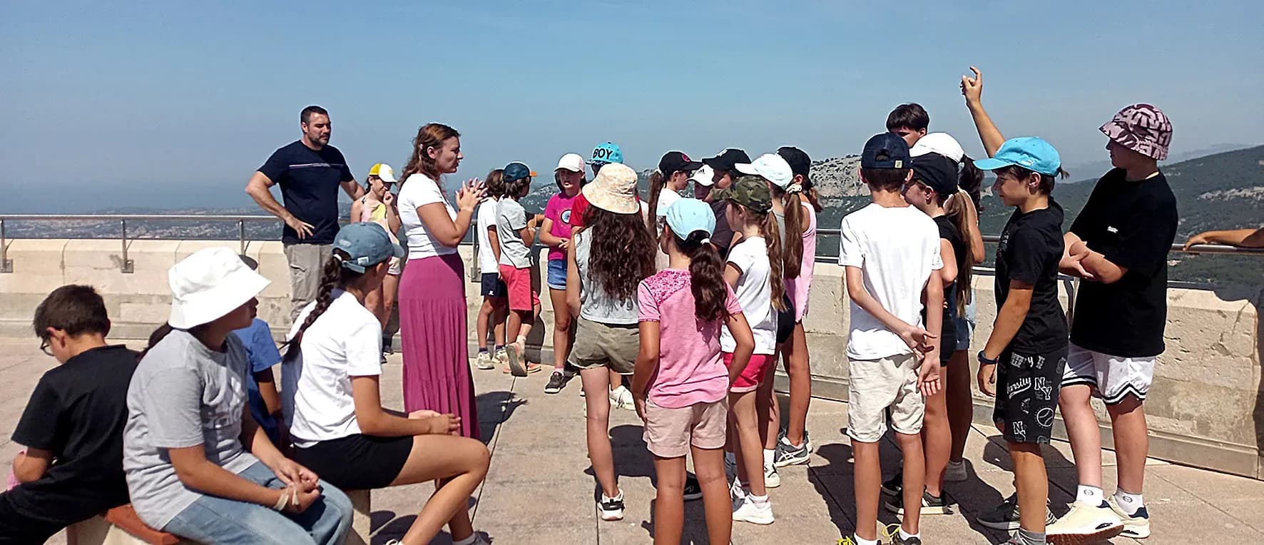 Les enfants sur les traces des libérateurs de la France