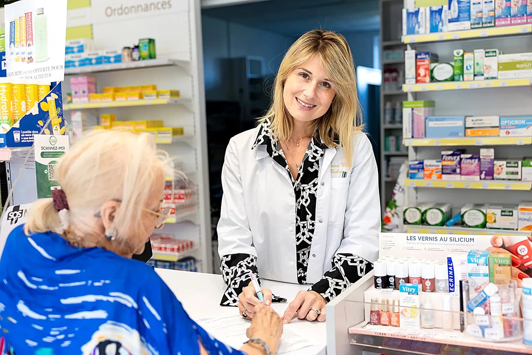 Marion Cros, une pharmacienne au cœur de la tempête