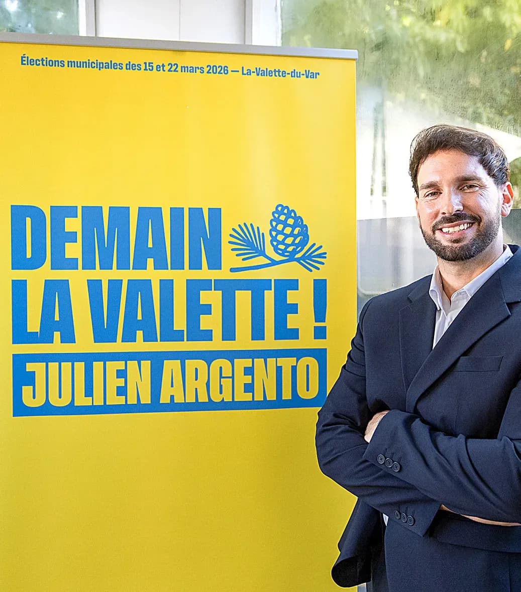 Julien Argento (UDR- RN) : « Je veux une nouvelle vision pour l’avenir de La Valette »