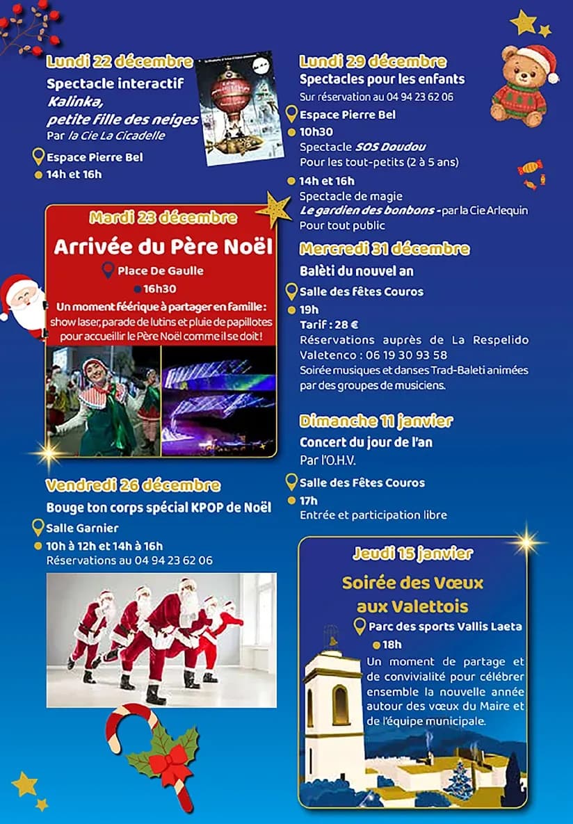À Noël, la ville s'anime de fêtes et de magie