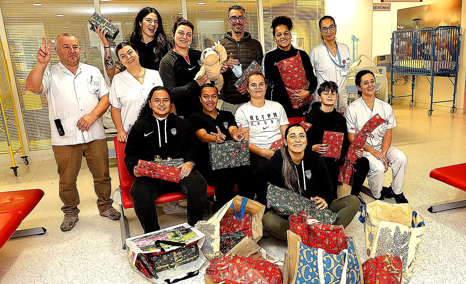 Le Rugby Club Toulon Provence Méditerranée illumine la fête des enfants