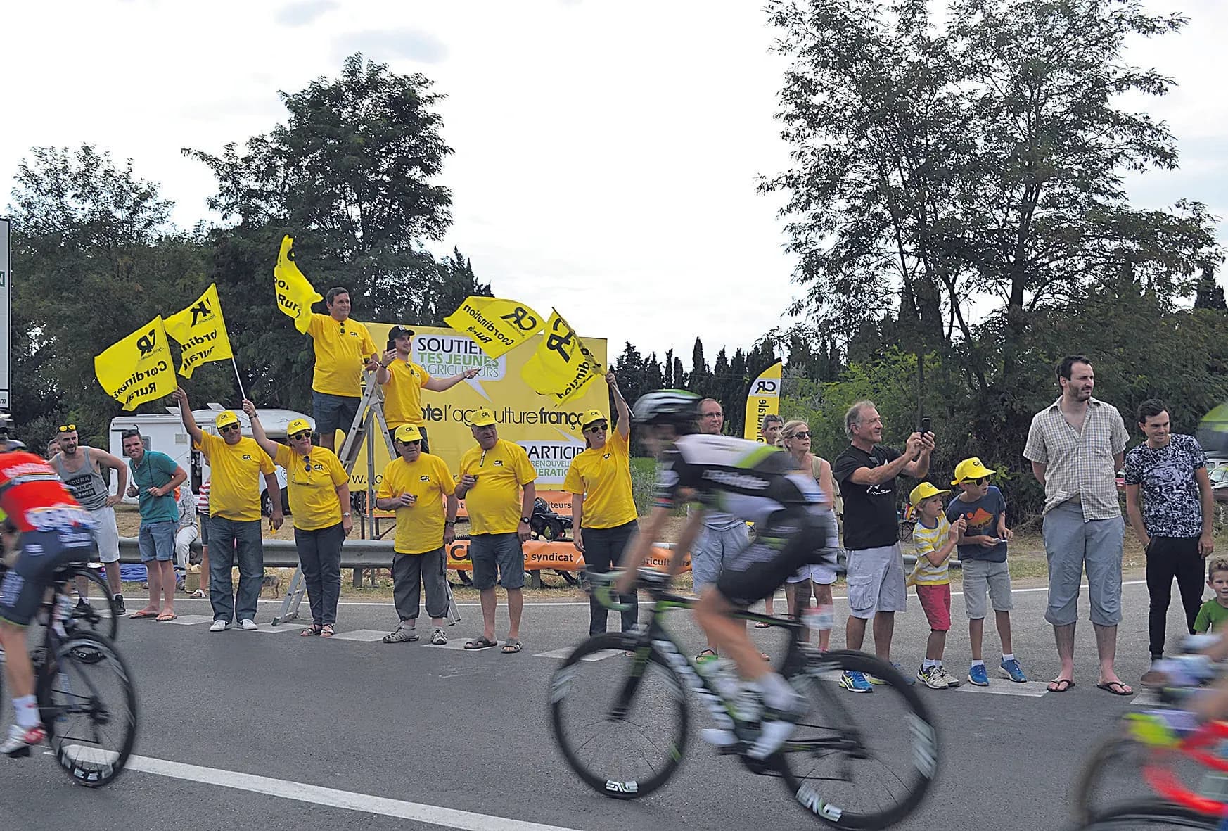 La CR13 présente sur la 19e étape