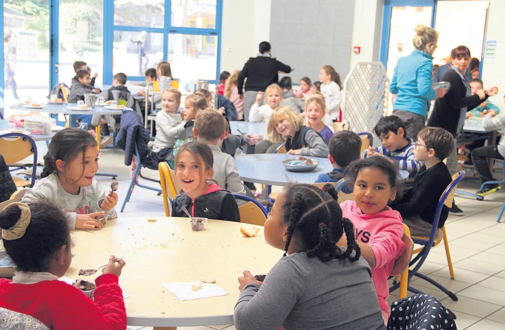 Une nouvelle méthode de recyclage à la cantine