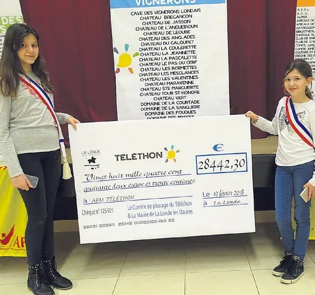 28 442, 30 € collectés au profit du TELETHON !