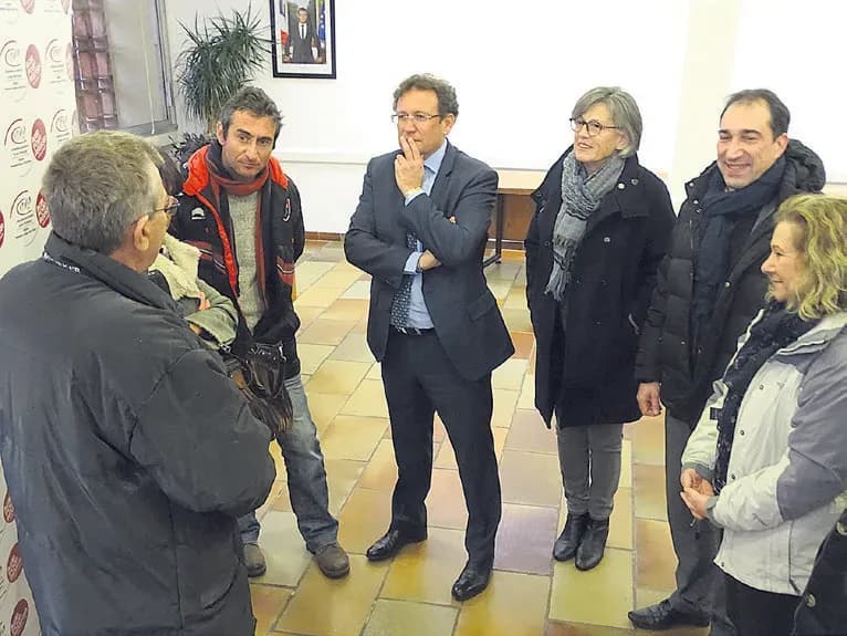 Un chèque de soutien bienvenu pour le couple Massolini