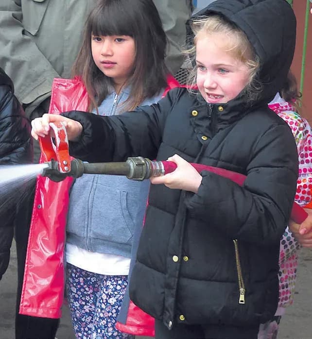 Le CCFF en démonstration impressionnante à l’école des Borrels