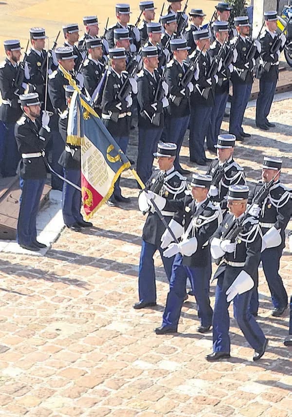 Le colonel Malo à la tête des gendarmes du Var