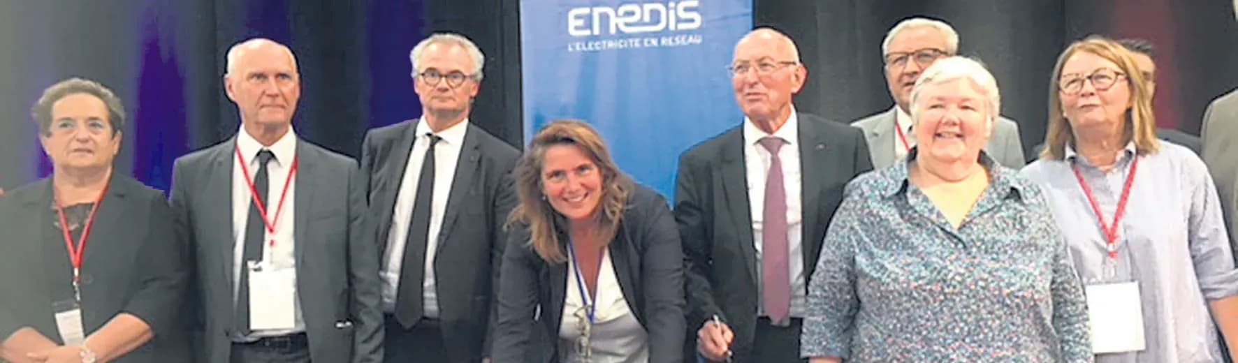 Trois conventions signées par ENEDIS