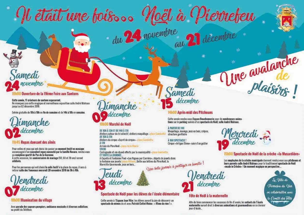 Patrick Martinelli, maire : « Noël, moment du bilan et des perspectives »