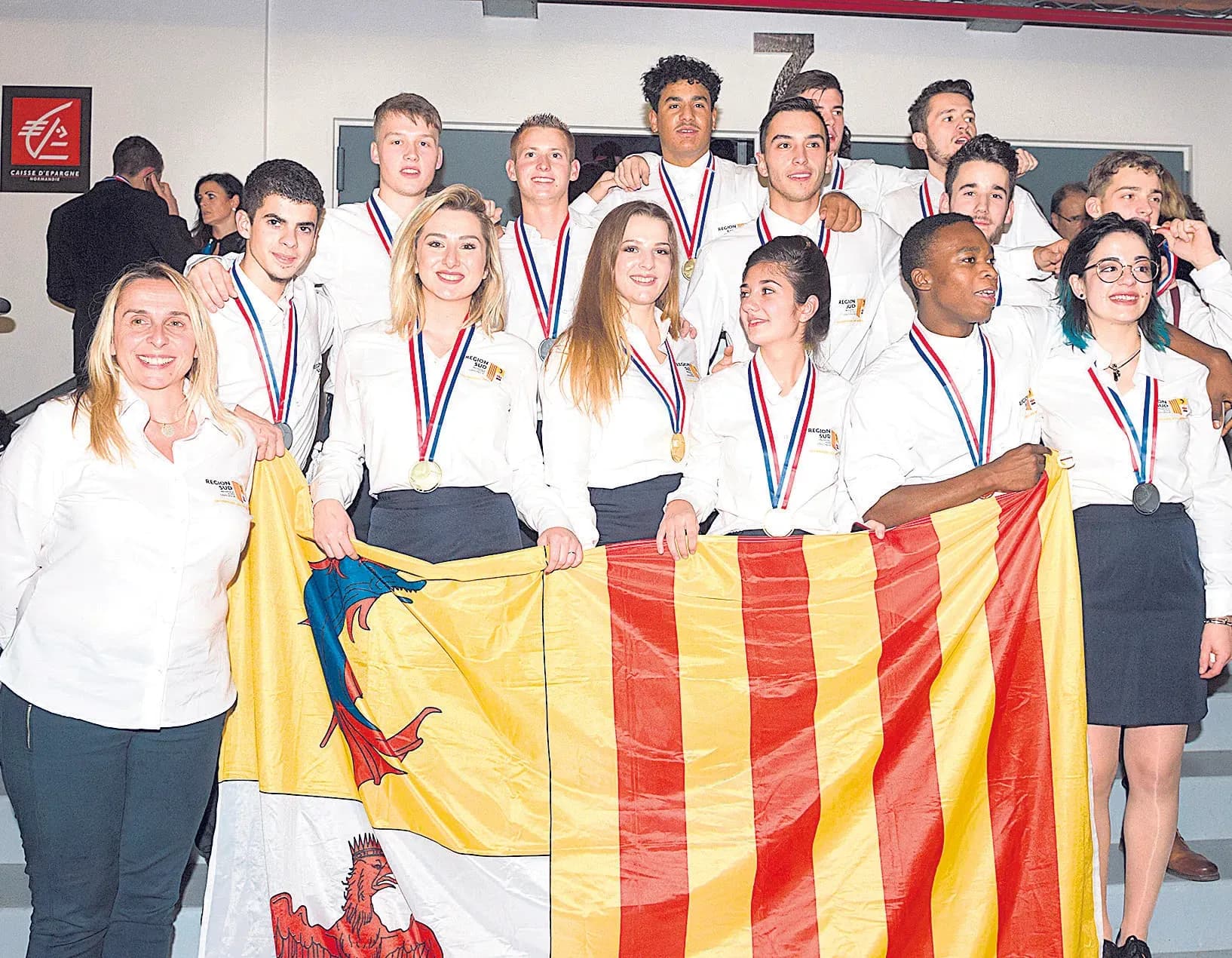 25 jeunes de la région Sud médaillés