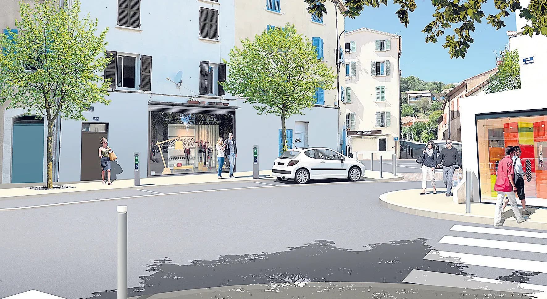 Le cours de Strasbourg et le carrefour Bourgneuf se refont une beauté