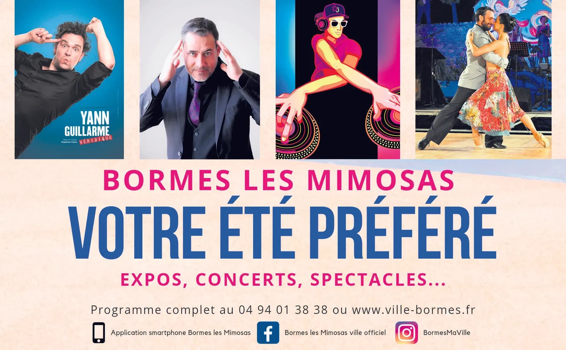 Passez un agréable été dans la cité du mimosa !