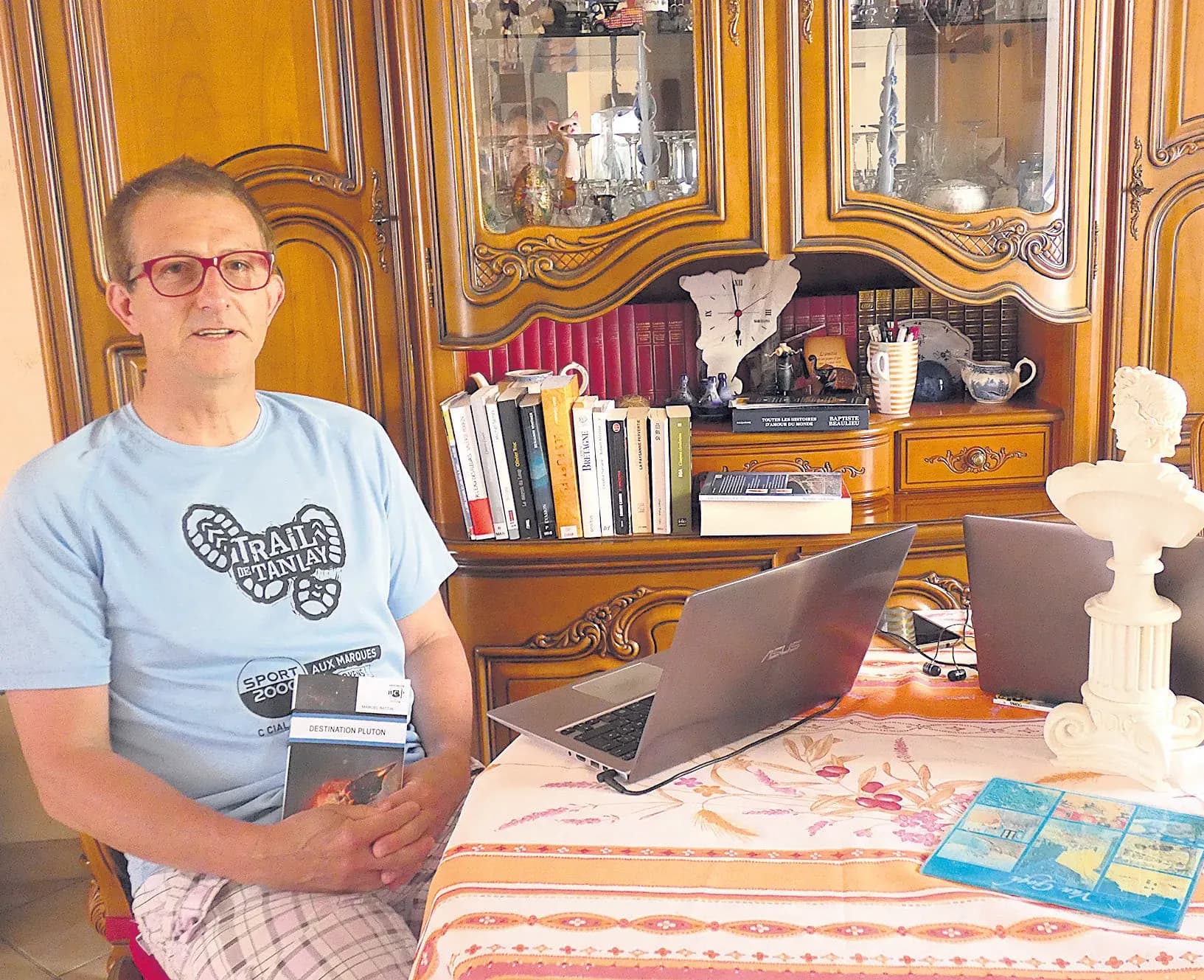 « Les deux coureurs », par Dan Goetzinger