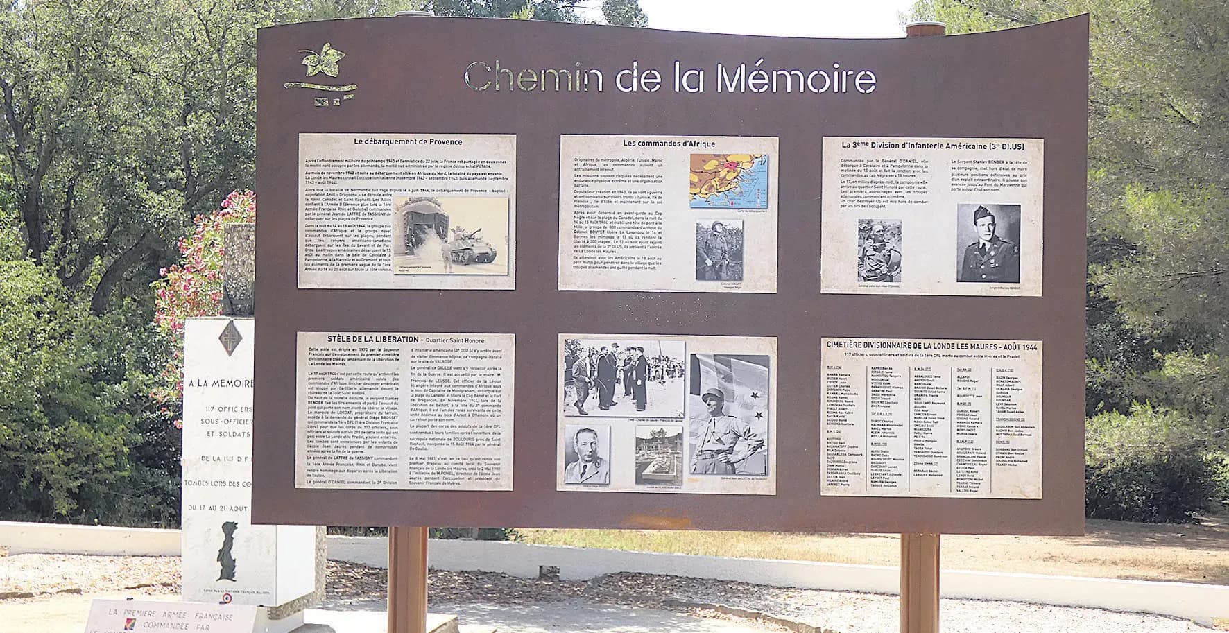 Un chemin de mémoire pour ne pas oublier la 2ème guerre mondiale