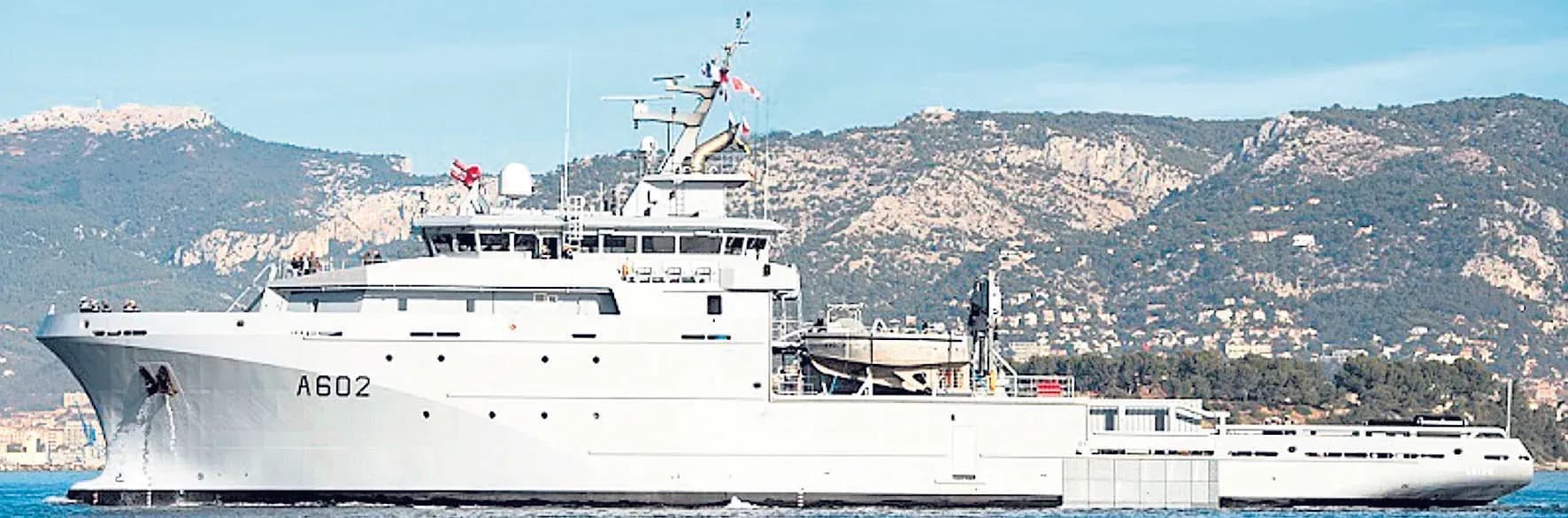 Arnaud Tranchant, commandant du porte-hélicoptères amphibie “Tonnerre“