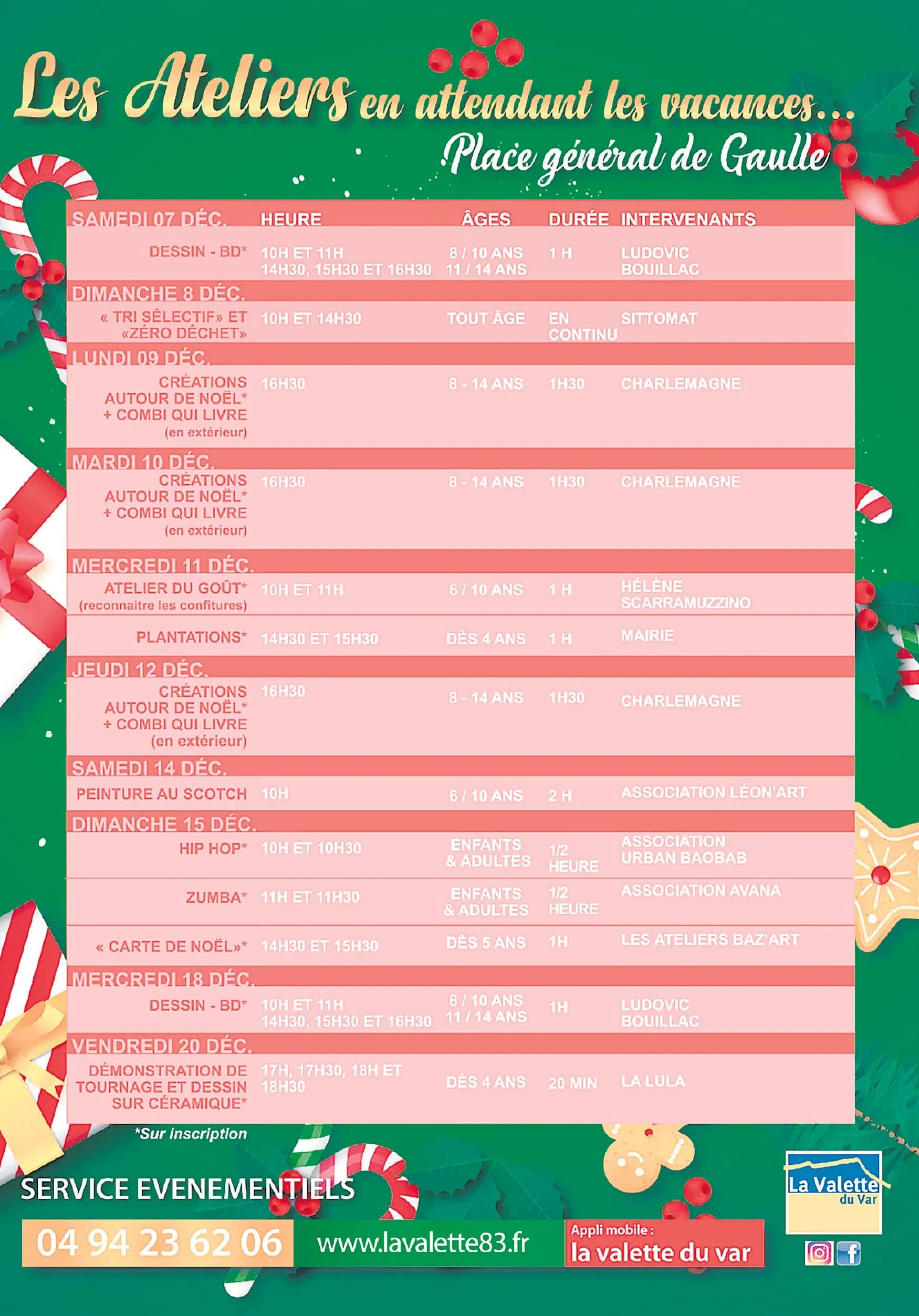 Décembre, c’est Noël mais pas que ! LE PROGRAMME