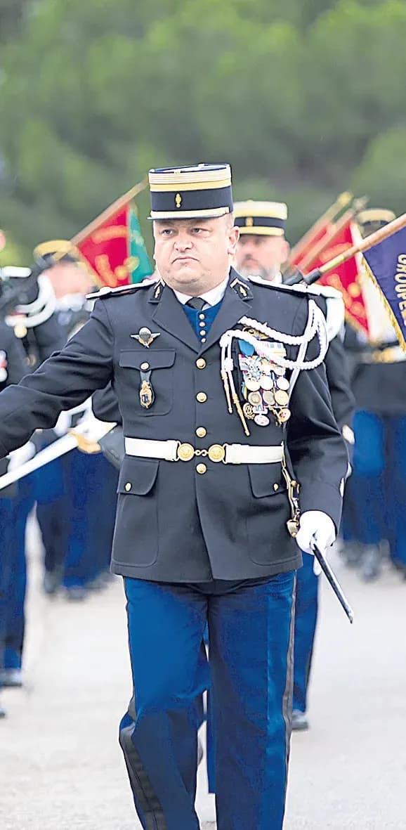 Le lieutenant-colonel Gaeng, nouveau patron des gendarmes mobiles