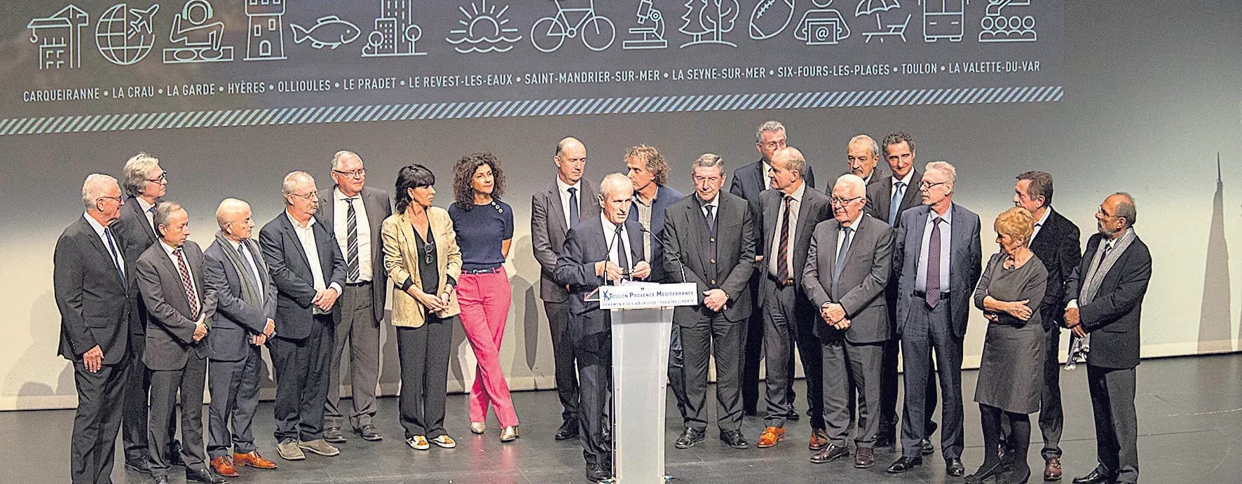 Hubert Falco : « Soyons fiers de ce magnifique territoire de Toulon Provence Méditerranée » !