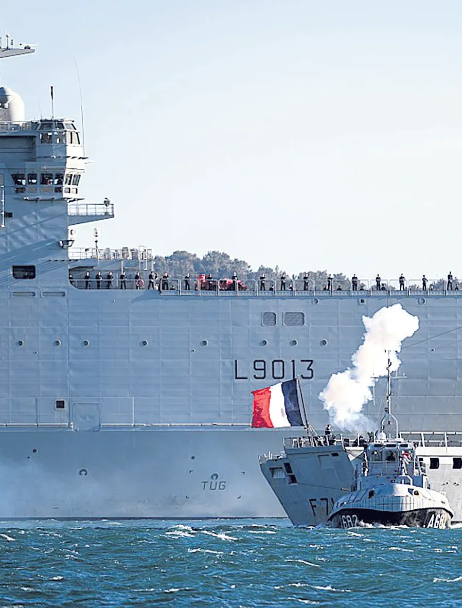 De l’océan Pacifique à l’océan Indien la mission Jeanne d’Arc en déploiement opérationnel
