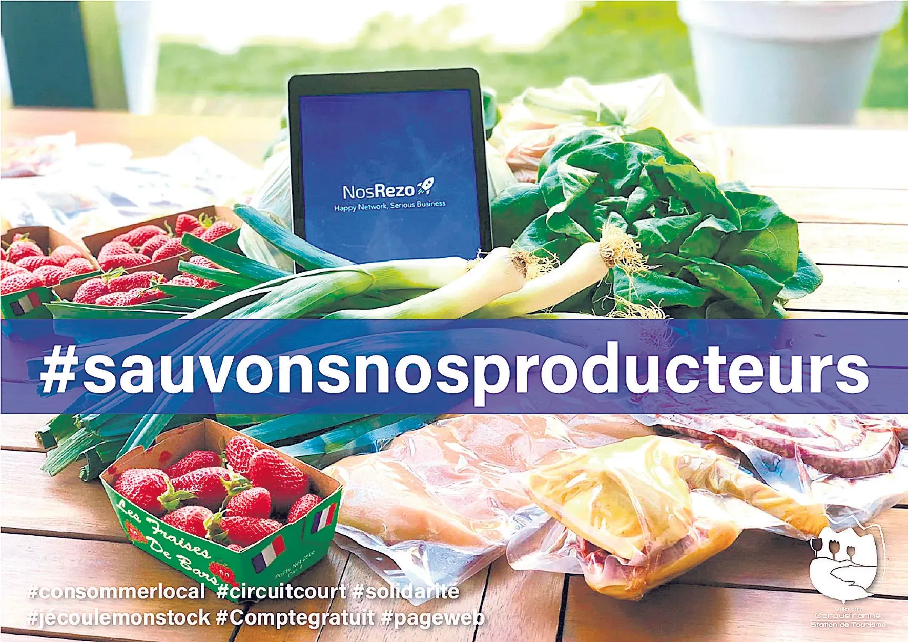 Patrick Carrasco : « Sauvons nos producteurs locaux » !