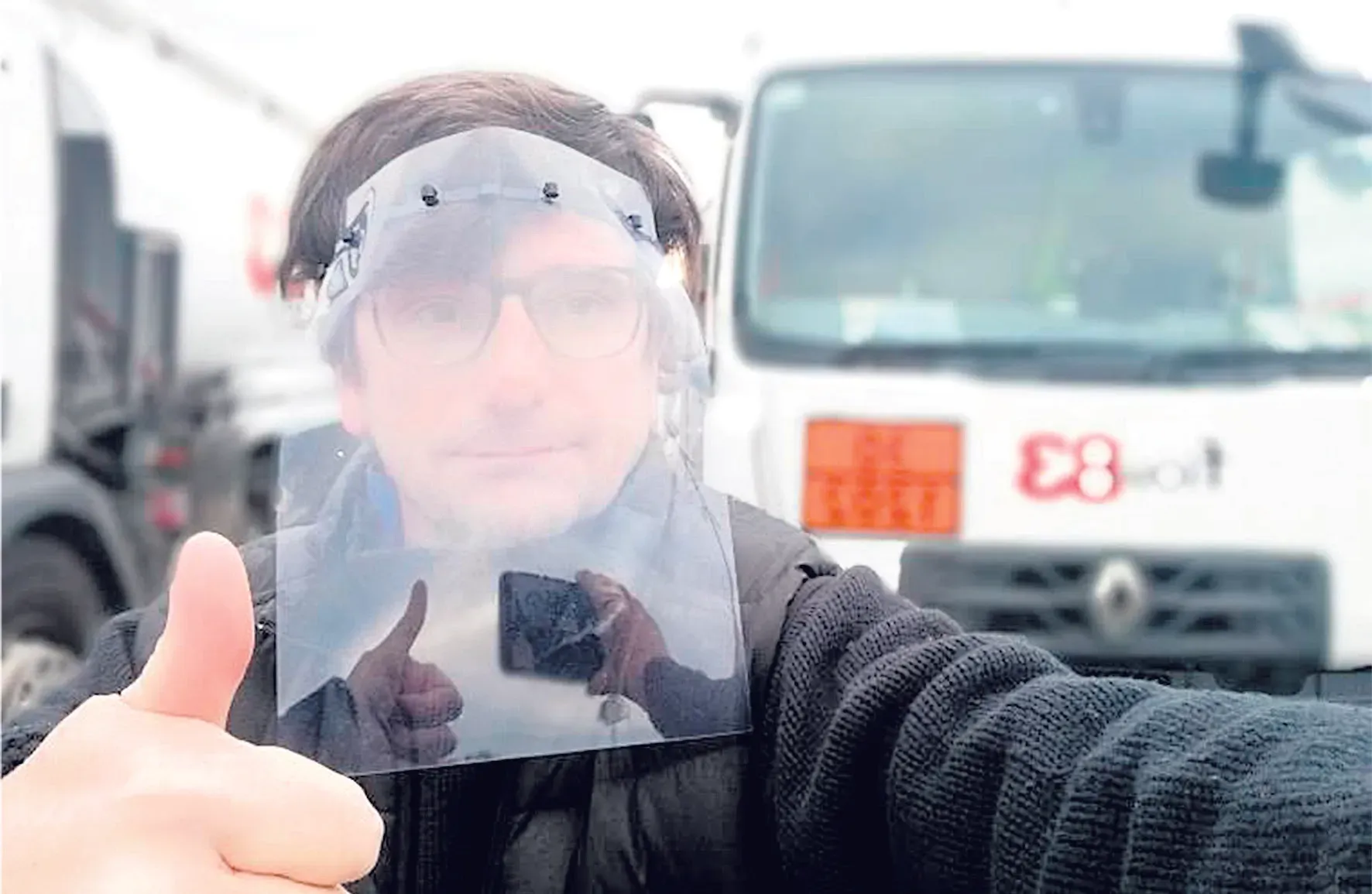 Déjà plus de 25 000 visières de protection distribuées
