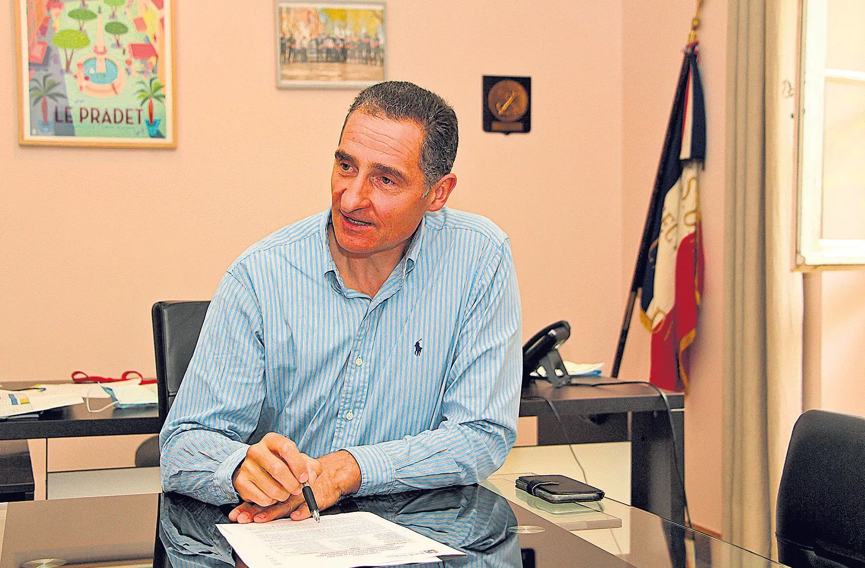 Hervé Stassinos : « Anticipation et adaptation, la Ville mobilisée face à la crise » Hervé Stassinos répond aux questions de La Gazette du Var.