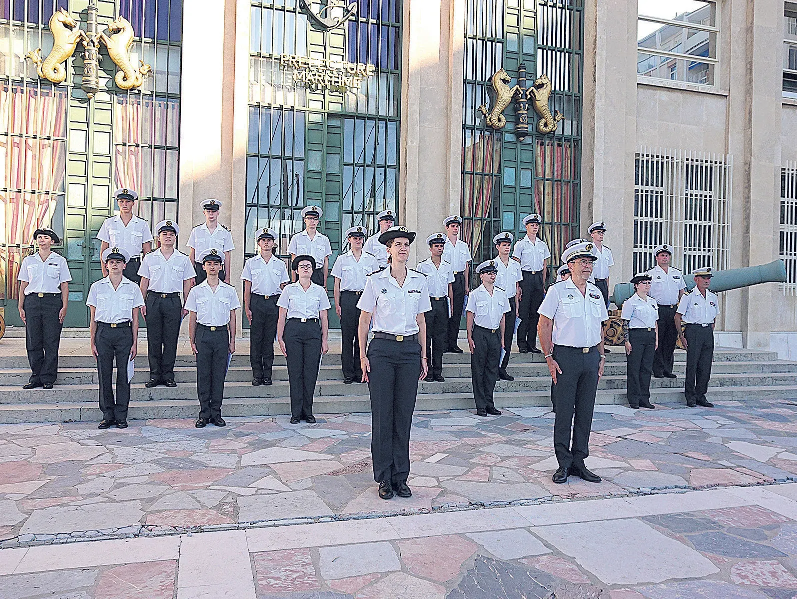 19 stagiaires, diplômés de la réserve