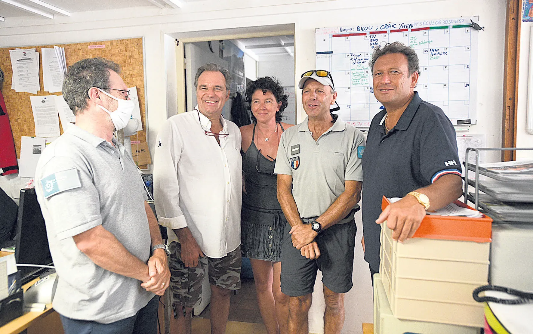 Escapade à Port-Cros pour Renaud Muselier et François de Canson