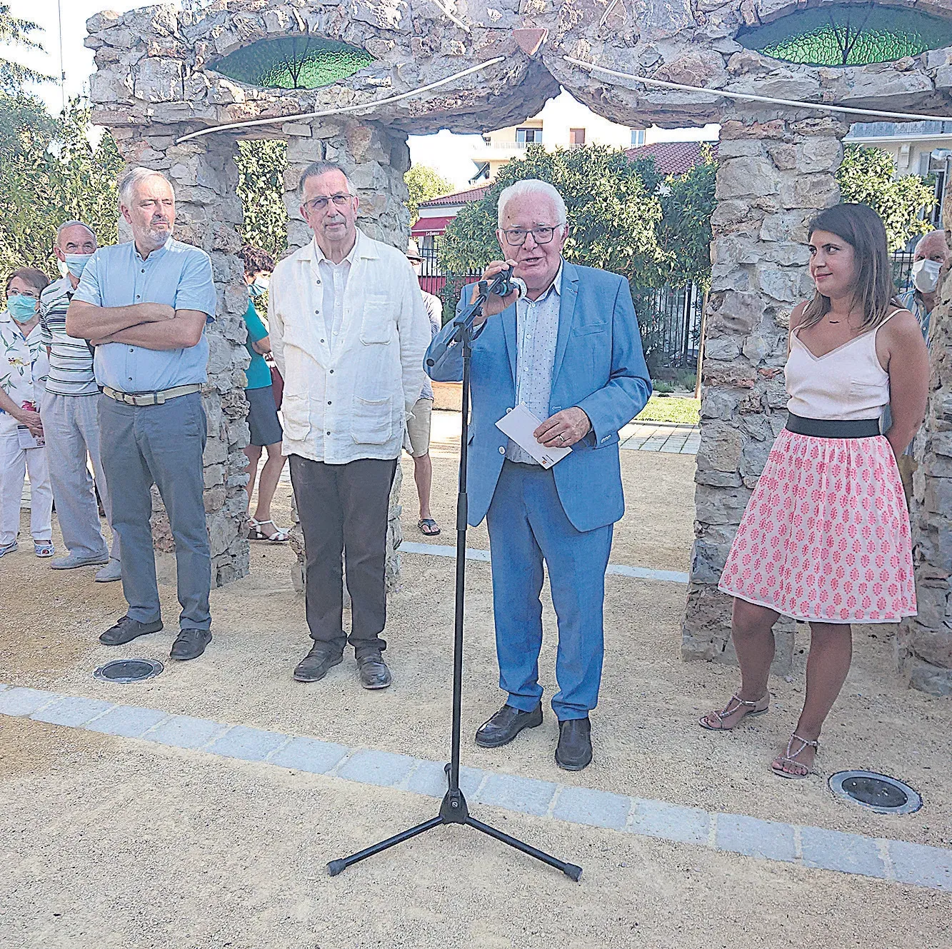 Un jardin inauguré, une victoire pour la culture !
