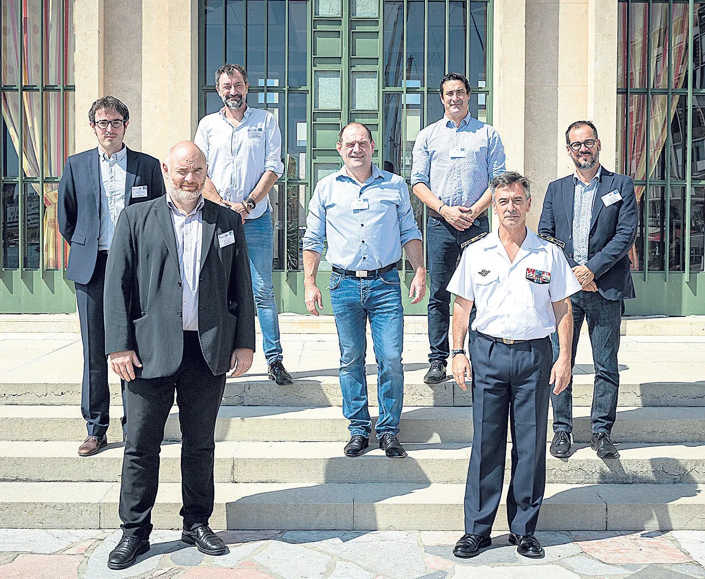 Une réunion d’avancement à la préfecture maritime