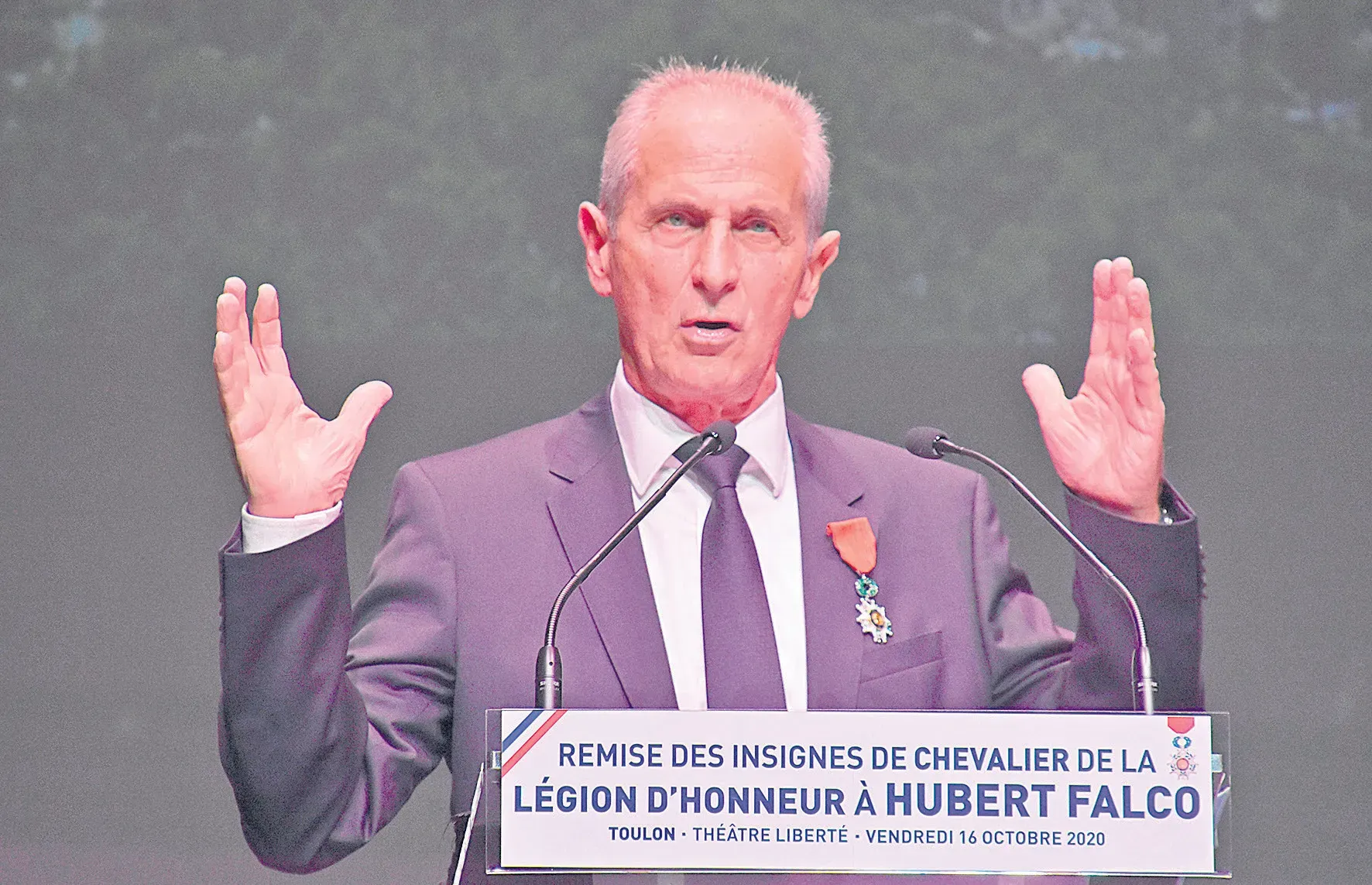 Hubert Falco ne connaît pas le mot retraite !